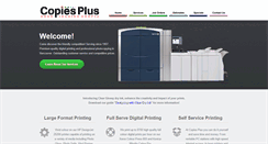 Desktop Screenshot of copiesplus.ca
